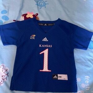 Adidas Kids Royal Blue Kansas Jersey